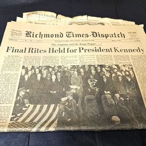 Vintage Richmond Times-Dispatch Newspaper And Other Vintage Comics